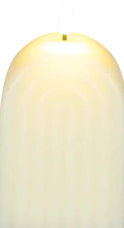 Świeca woskowa LED Cozy Light 54 (kremowa)