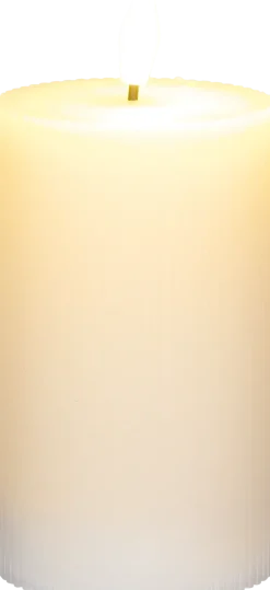 Świeca woskowa LED średnia Cozy Light 55 (jasnoróżowa)