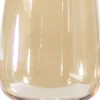 Świecznik szklany Lorina 1 (bursztynowy)