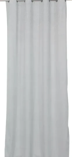 Zasłona Kosino 3 (szary welwet/cyrkonie)