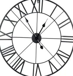Zegar metalowy 25 (czarny)