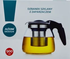 Zestaw Andrea - dzbanek z zaparzaczem i 2 kubki termiczne