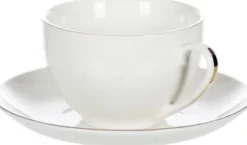 Zestaw filiżanek i spodków Olina 4