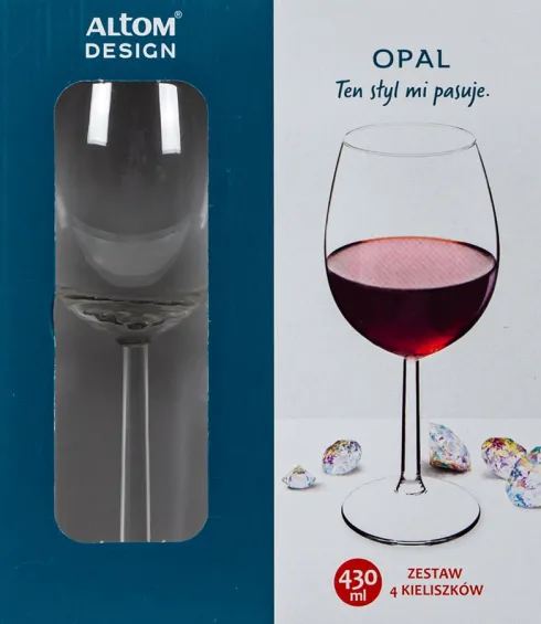 Zestaw kieliszków Opal (4szt.)