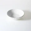 Zestaw talerzy porcelanowych Lotus 18 elementów (biały)