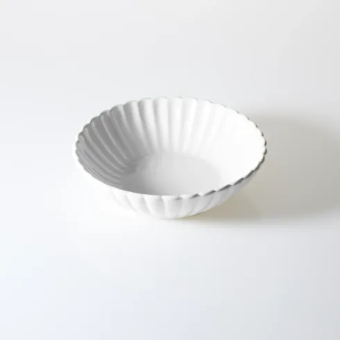 Zestaw talerzy porcelanowych Lotus 18 elementów (biały)