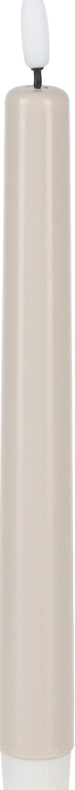 Zestaw 2 świec woskowych LED Cozy Light 5 (beżowy)