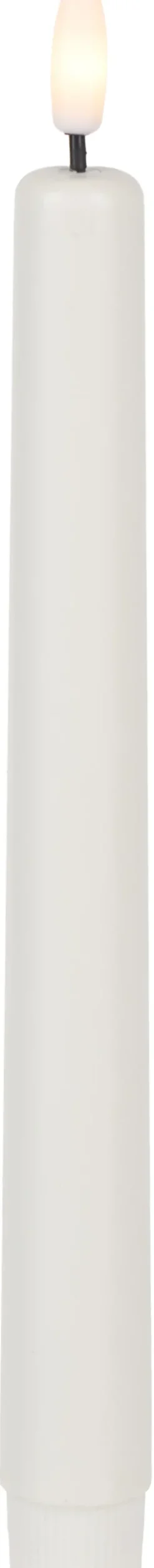Zestaw 2 świec woskowych LED Cozy Light 5 (biały)